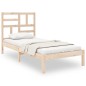 vidaXL Massivholzbett 75x190 cm vidaXL Massivholzbett 75x190 cm
