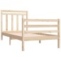 vidaXL Massivholzbett 75x190 cm vidaXL Massivholzbett 75x190 cm