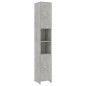 vidaXL 3-tlg. Badmöbel-Set Betongrau Holzwerkstoff vidaXL 3-tlg. Badmöbel-Set Betongrau Holzwerkstoff