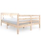 vidaXL Massivholzbett 140x190 cm vidaXL Massivholzbett 140x190 cm