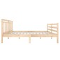 vidaXL Massivholzbett 140x190 cm vidaXL Massivholzbett 140x190 cm