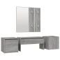 vidaXL Flurmöbel-Set Grau Sonoma Holzwerkstoff vidaXL Flurmöbel-Set Grau Sonoma Holzwerkstoff