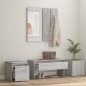 vidaXL Flurmöbel-Set Grau Sonoma Holzwerkstoff vidaXL Flurmöbel-Set Grau Sonoma Holzwerkstoff