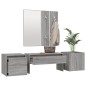 vidaXL Flurmöbel-Set Grau Sonoma Holzwerkstoff vidaXL Flurmöbel-Set Grau Sonoma Holzwerkstoff