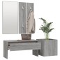 vidaXL Flurmöbel-Set Grau Sonoma Holzwerkstoff vidaXL Flurmöbel-Set Grau Sonoma Holzwerkstoff