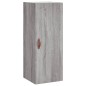 vidaXL Highboard Grau Sonoma 34,5x34x180 cm Holzwerkstoff vidaXL Highboard Grau Sonoma 34,5x34x180 cm Holzwerkstoff