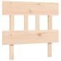 vidaXL Seniorenbett mit Kopfteil Massivholz vidaXL Seniorenbett mit Kopfteil Massivholz