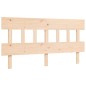 vidaXL Seniorenbett mit Kopfteil 160x200 cm Massivholz vidaXL Seniorenbett mit Kopfteil 160x200 cm Massivholz