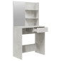 vidaXL Schminktisch-Set Betongrau 74,5x40x141 cm vidaXL Schminktisch-Set Betongrau 74,5x40x141 cm