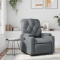 vidaXL Relaxsessel Grau Kunstleder vidaXL Relaxsessel Grau Kunstleder