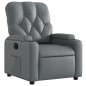 vidaXL Relaxsessel Grau Kunstleder vidaXL Relaxsessel Grau Kunstleder
