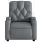 vidaXL Relaxsessel Grau Kunstleder vidaXL Relaxsessel Grau Kunstleder