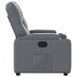 vidaXL Relaxsessel Grau Kunstleder vidaXL Relaxsessel Grau Kunstleder
