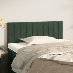 vidaXL Kopfteil Dunkelgrün 90x5x78/88 cm Samt