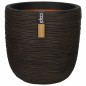 Capi Blumentopf Nature Rib Oval 43 x 41 cm Braun PKOFB933 Capi Blumentopf Nature Rib Oval 43 x 41 cm Braun PKOFB933