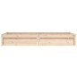 vidaXL Bett mit Schubladen 90x200 cm vidaXL Bett mit Schubladen 90x200 cm