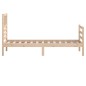 vidaXL Massivholzbett 90x190 cm vidaXL Massivholzbett 90x190 cm