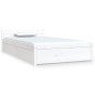 vidaXL Bett mit Schubladen Weiß 100x200 cm vidaXL Bett mit Schubladen Weiß 100x200 cm
