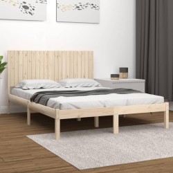 vidaXL Massivholzbett Kiefer 200x200 cm