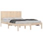 vidaXL Massivholzbett Kiefer 200x200 cm vidaXL Massivholzbett Kiefer 200x200 cm