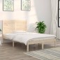 vidaXL Massivholzbett 135x190 cm vidaXL Massivholzbett 135x190 cm