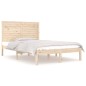vidaXL Massivholzbett 135x190 cm vidaXL Massivholzbett 135x190 cm