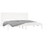 vidaXL Massivholzbett Weiß 180x200 cm vidaXL Massivholzbett Weiß 180x200 cm