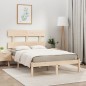 vidaXL Massivholzbett 140x190 cm vidaXL Massivholzbett 140x190 cm