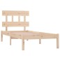 vidaXL Massivholzbett 75x190 cm vidaXL Massivholzbett 75x190 cm