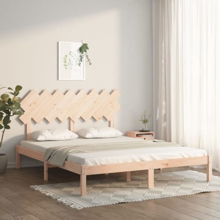 vidaXL Massivholzbett 160x200 cm