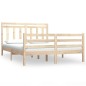 vidaXL Massivholzbett 140x190 cm vidaXL Massivholzbett 140x190 cm