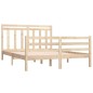 vidaXL Massivholzbett 140x190 cm vidaXL Massivholzbett 140x190 cm