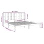 vidaXL Massivholzbett 180x200 cm vidaXL Massivholzbett 180x200 cm