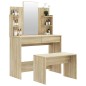vidaXL Schminktisch-Set Sonoma 96x40x142 cm vidaXL Schminktisch-Set Sonoma 96x40x142 cm