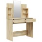 vidaXL Schminktisch-Set Sonoma 96x40x142 cm vidaXL Schminktisch-Set Sonoma 96x40x142 cm