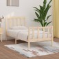 vidaXL Massivholzbett 75x190 cm vidaXL Massivholzbett 75x190 cm