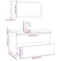 vidaXL Badmöbel-Set Braun Eichen-Optik Holzwerkstoff vidaXL Badmöbel-Set Braun Eichen-Optik Holzwerkstoff