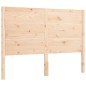 vidaXL Massivholzbett mit Kopfteil 140x190 cm vidaXL Massivholzbett mit Kopfteil 140x190 cm