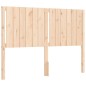 vidaXL Massivholzbett mit Kopfteil 140x190 cm vidaXL Massivholzbett mit Kopfteil 140x190 cm