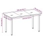 vidaXL 7-tlg. Garten-Essgruppe mit Auflagen Poly Rattan und Glas vidaXL 7-tlg. Garten-Essgruppe mit Auflagen Poly Rattan und Glas