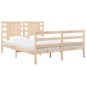 vidaXL Massivholzbett Kiefer 135x190 cm vidaXL Massivholzbett Kiefer 135x190 cm