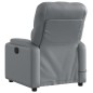 vidaXL Massagesessel Grau Kunstleder vidaXL Massagesessel Grau Kunstleder