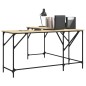 vidaXL Schreibtisch Sonoma-Eiche 149x149x75 cm Holzwerkstoff vidaXL Schreibtisch Sonoma-Eiche 149x149x75 cm Holzwerkstoff