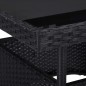 vidaXL 5-tlg. Garten-Essgruppe Schwarz Poly Rattan und Akazienholz vidaXL 5-tlg. Garten-Essgruppe Schwarz Poly Rattan und Akazienholz