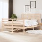 vidaXL Massivholzbett 140x190 cm vidaXL Massivholzbett 140x190 cm