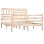 vidaXL Massivholzbett 140x190 cm vidaXL Massivholzbett 140x190 cm
