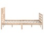 vidaXL Massivholzbett 140x190 cm vidaXL Massivholzbett 140x190 cm