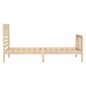 vidaXL Massivholzbett 75x190 cm vidaXL Massivholzbett 75x190 cm