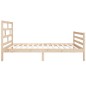 vidaXL Massivholzbett 90x190 cm vidaXL Massivholzbett 90x190 cm