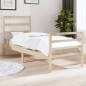 vidaXL Massivholzbett Kiefer 75x190 cm vidaXL Massivholzbett Kiefer 75x190 cm